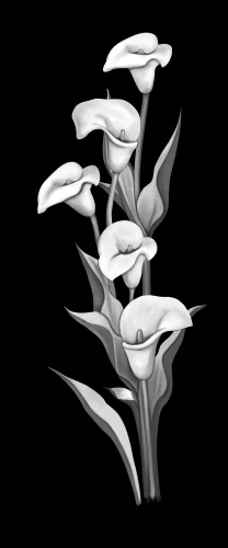 Цветок 085 (каллы)