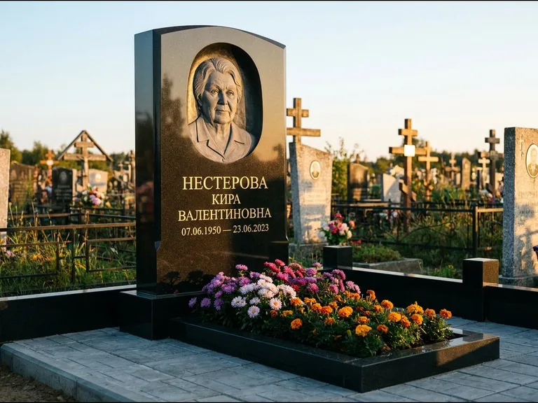 Памятник с барельефом — выполненная работа 12 в Мурманске