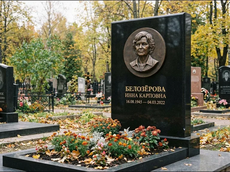 Памятник с барельефом — выполненная работа 14 в Мурманске
