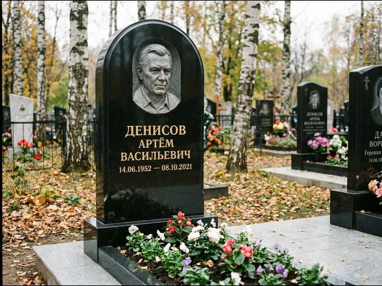 Памятник с барельефом — выполненная работа 17 в Мурманске