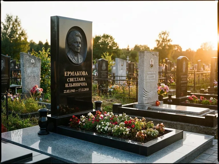 Памятник с барельефом — выполненная работа 18 в Мурманске