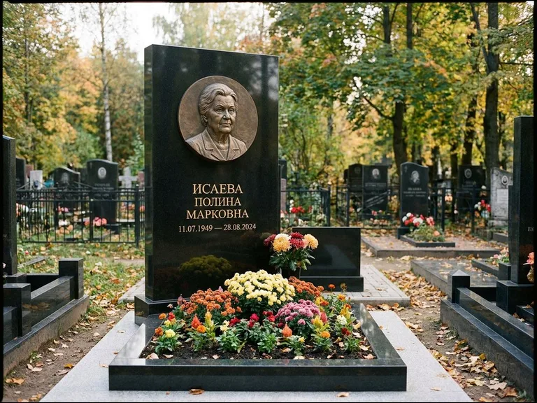 Памятник с барельефом — выполненная работа 20 в Мурманске