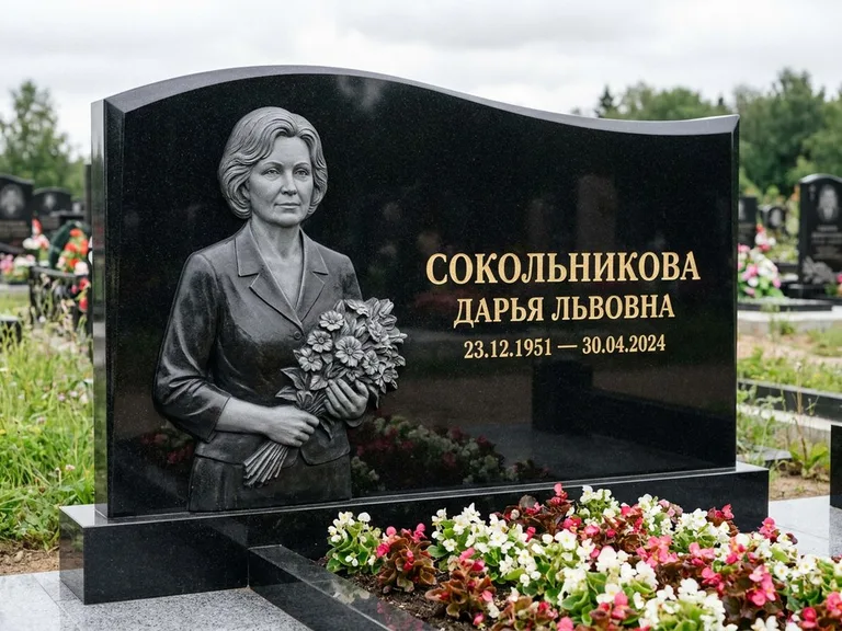 Памятник с барельефом — выполненная работа 28 в Мурманске