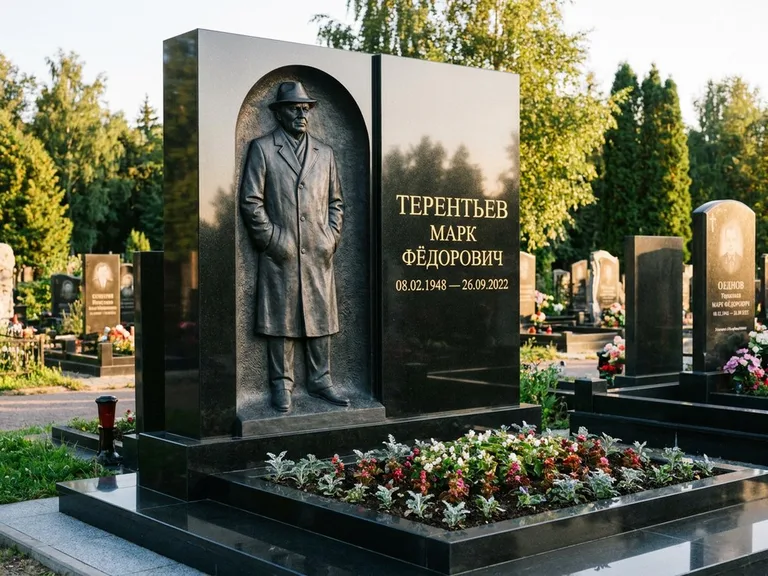 Памятник с барельефом — выполненная работа 29 в Мурманске