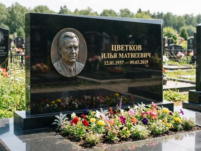 Памятник с барельефом — выполненная работа 33 в Мурманске