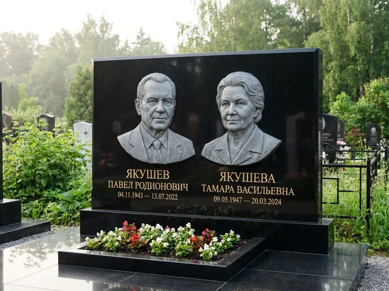 Памятник с барельефом — выполненная работа 36 в Мурманске