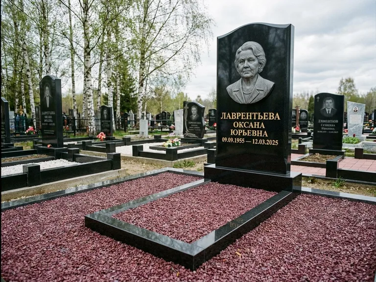 Памятник с барельефом — выполненная работа 47 в Мурманске