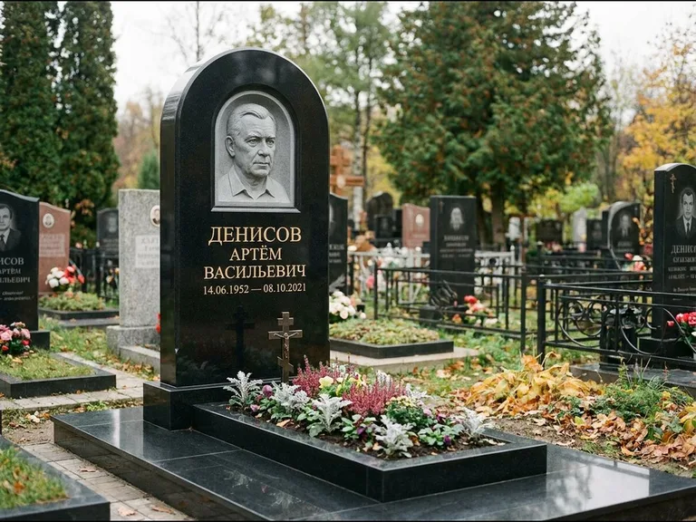 Памятник с барельефом — выполненная работа 5 в Мурманске