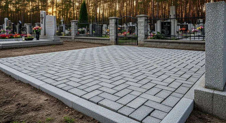 Выполненная работа по благоустройству участка, ПМ043 в Мурманске