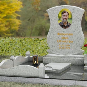 Гранитный памятник вертикальной ориентации - П146