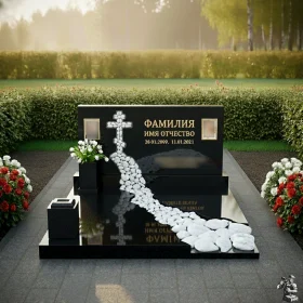 Горизонтальный памятник на двоих - ПН552