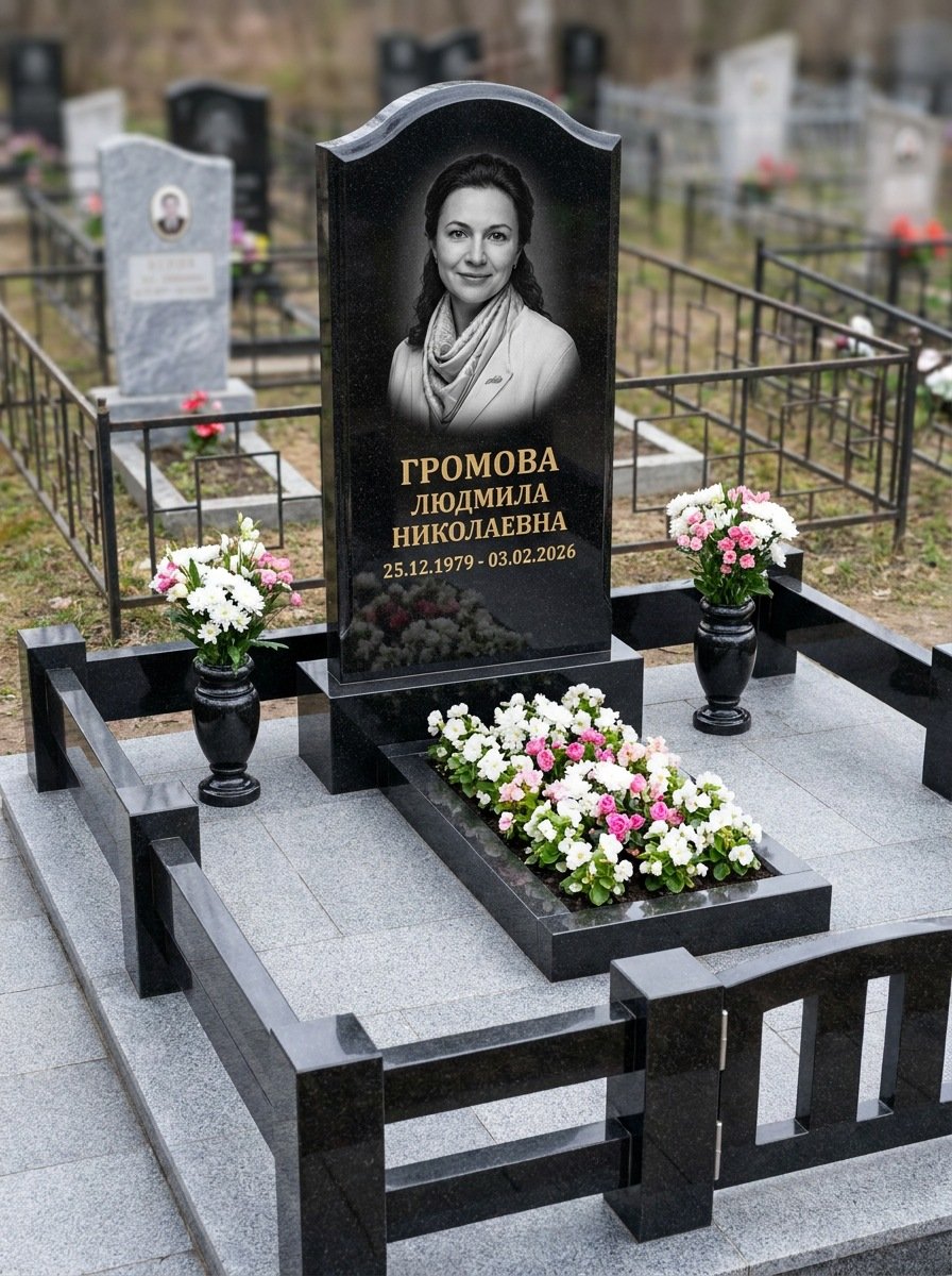 Портрет на памятнике в Мурманске — Чёрно-белый портрет подготовили под станок — гравировка на стеле