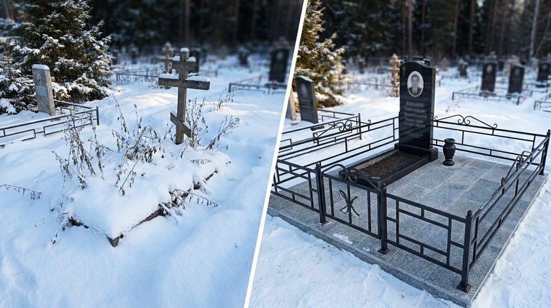 Памятник под ключ в Мурманске — пример 1